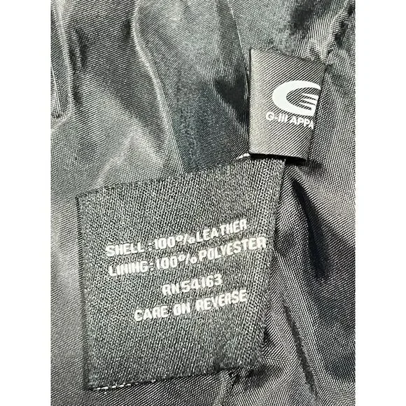 Tannery West Black Leather Women Jacket Size M‎ - Picture 4 of 10